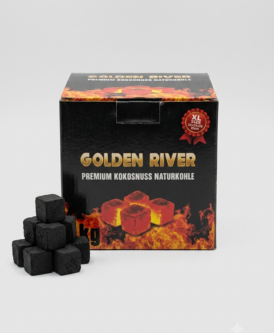 Charbon de coco Golden River XL